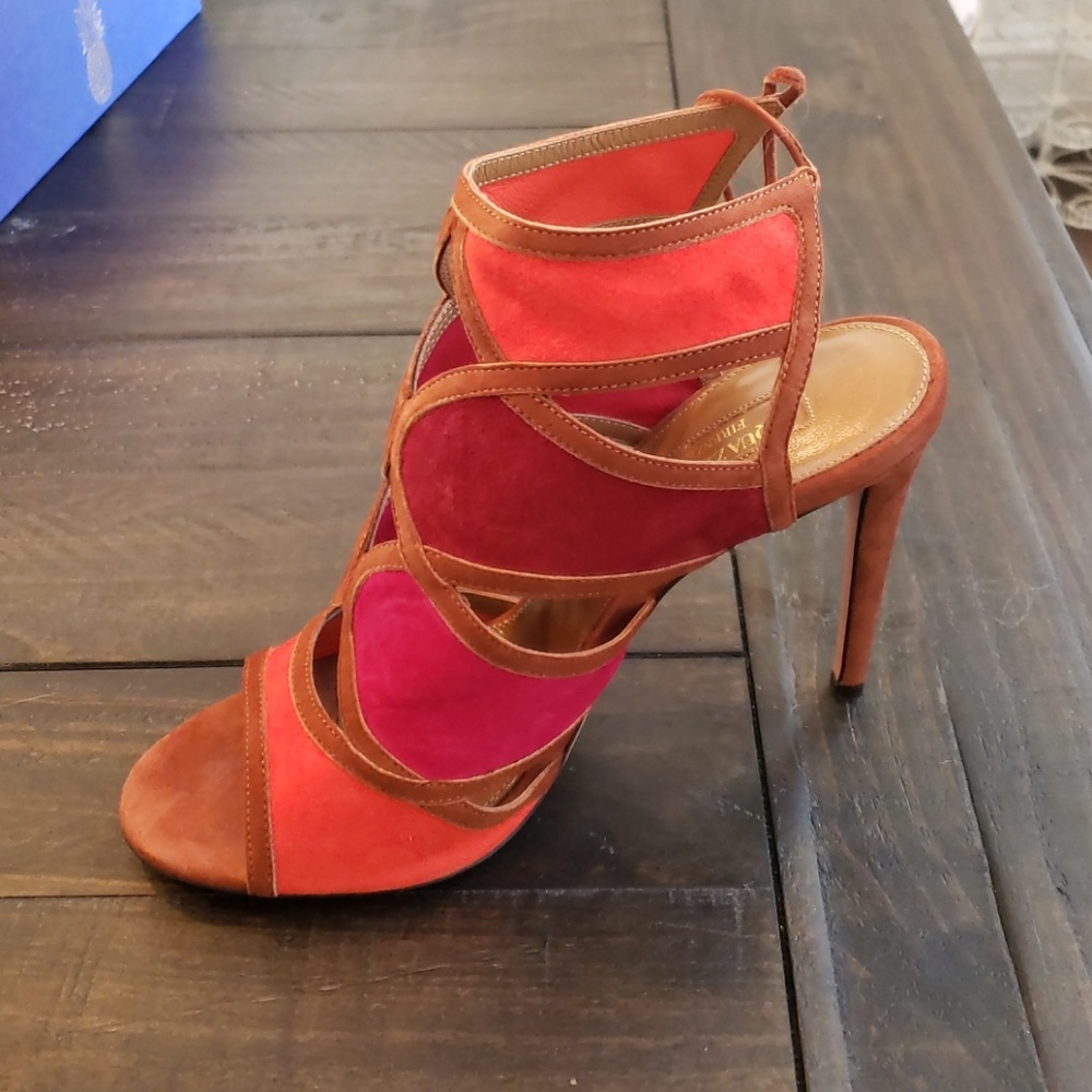 Aquazzura Shoes "Vika" suade high heal sandles